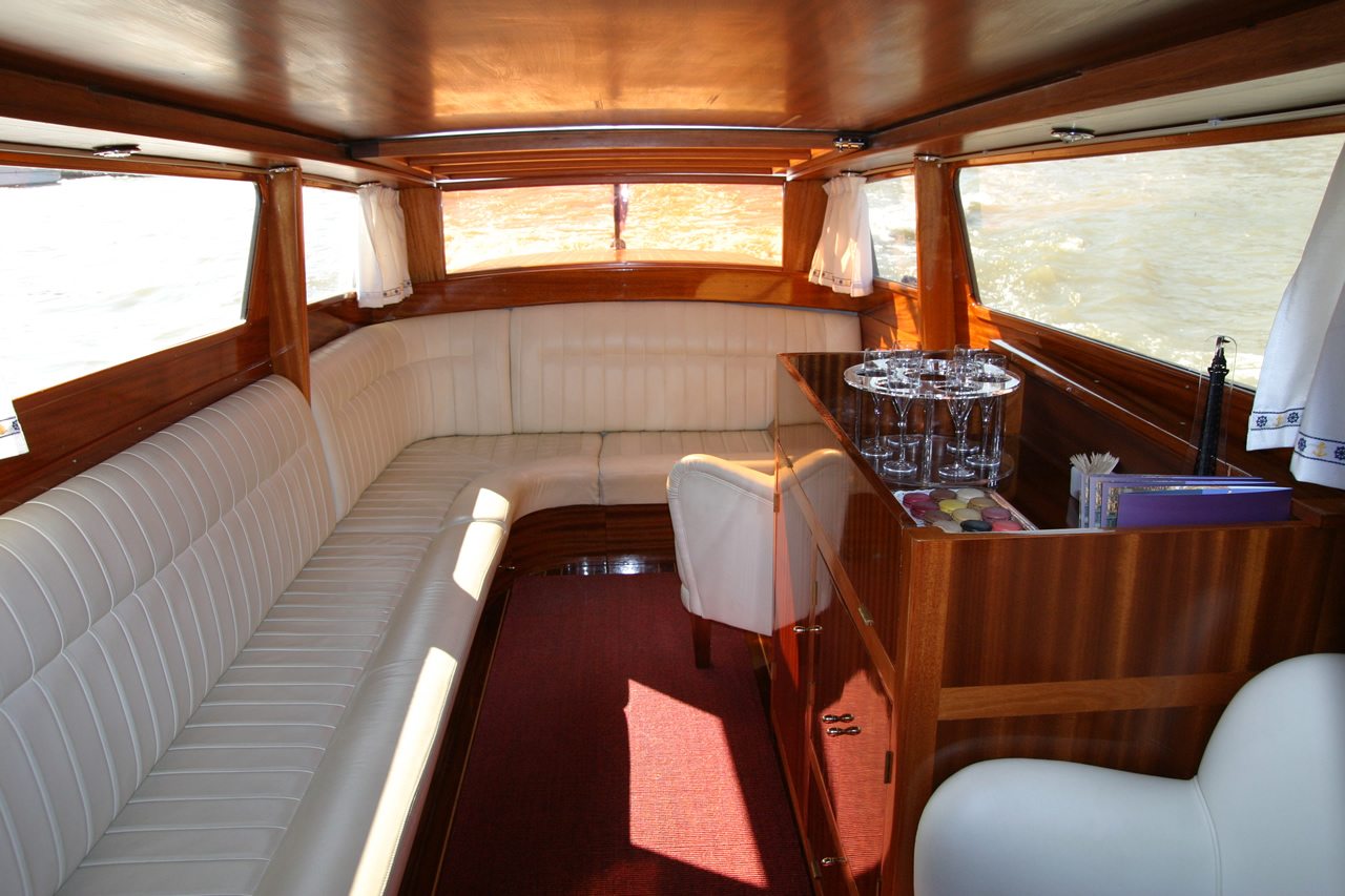 River Limousine Paris luxury boat interior