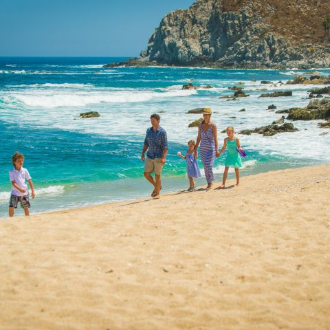 Family on Beach, Cabo San Lucas, Cabo Villas, UltraVilla
